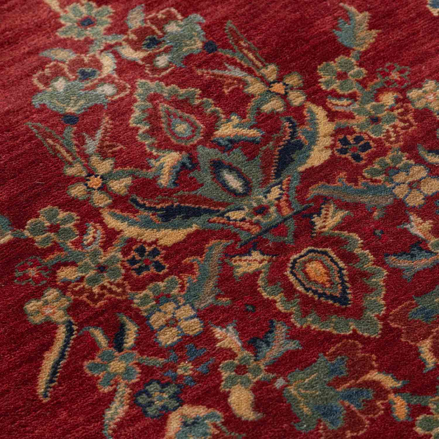Ardibil Hand Knotted Woollen Runner - New Zealand Wool - Hand Knotted - Ajaypee Carpets (Thumbnail 3)