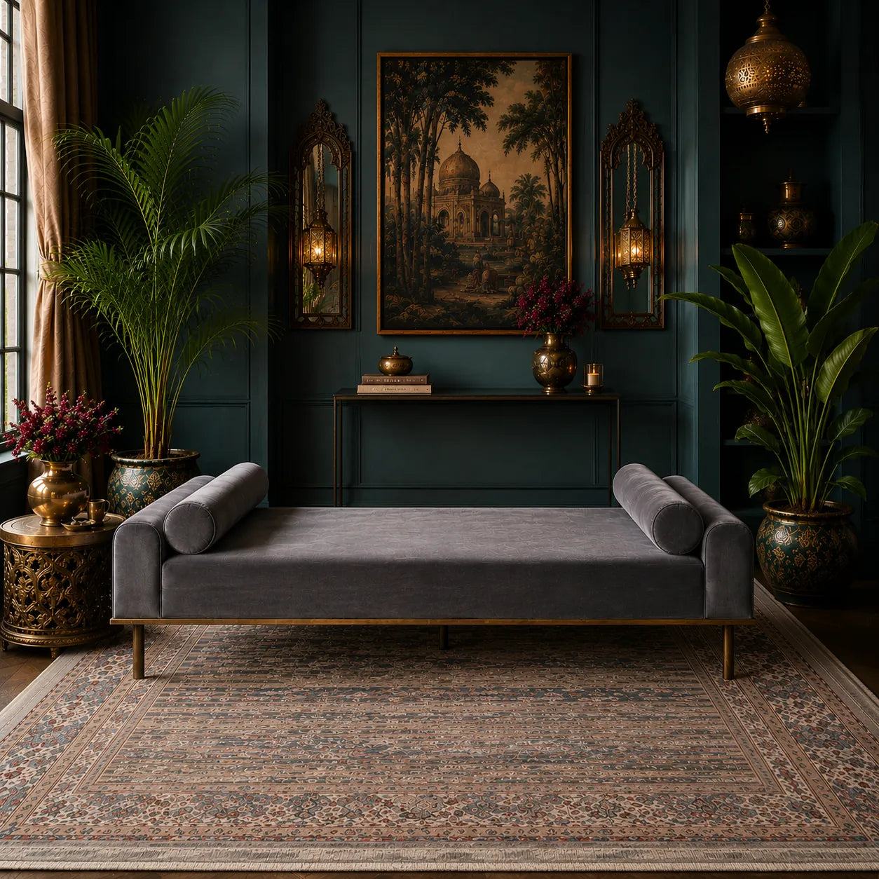 Arthur Daybed- Blush Grey