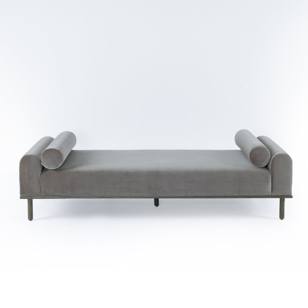 Arthur Daybed- Sapphire - Pure Silk - Hand Tufted - Ajaypee Carpets (Thumbnail 2)