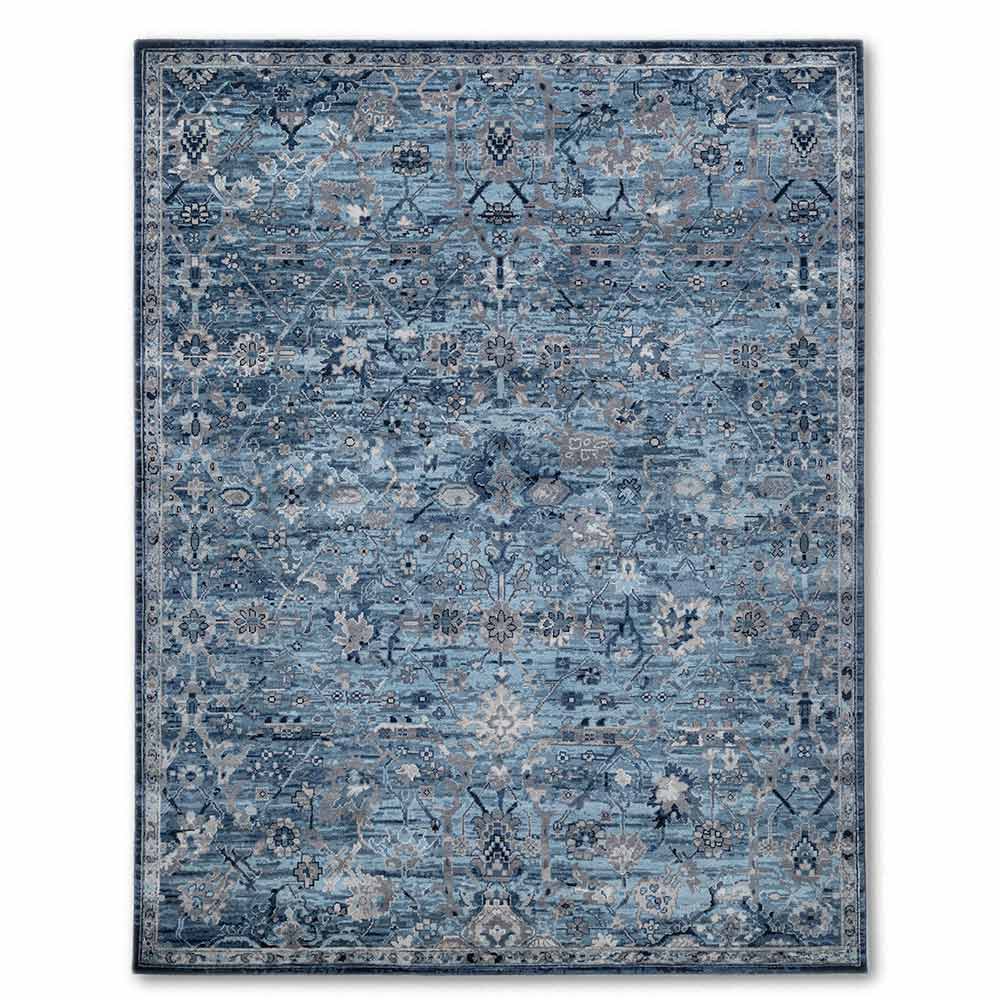 Arthur Hand Knotted Woollen Rug - New Zealand Wool - Hand Knotted - Ajaypee Carpets (Detail)