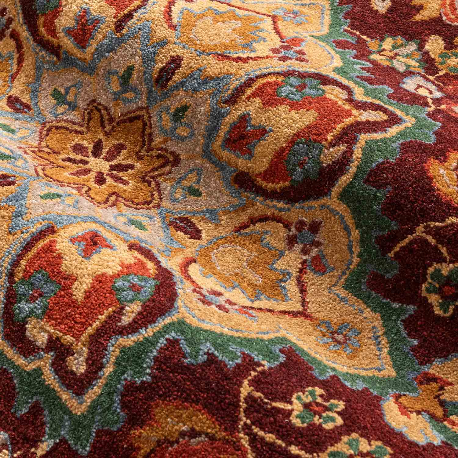 Arzu Hand Tufted Woollen Rug - New Zealand Wool - Hand Tufted - Ajaypee Carpets (Thumbnail 5)