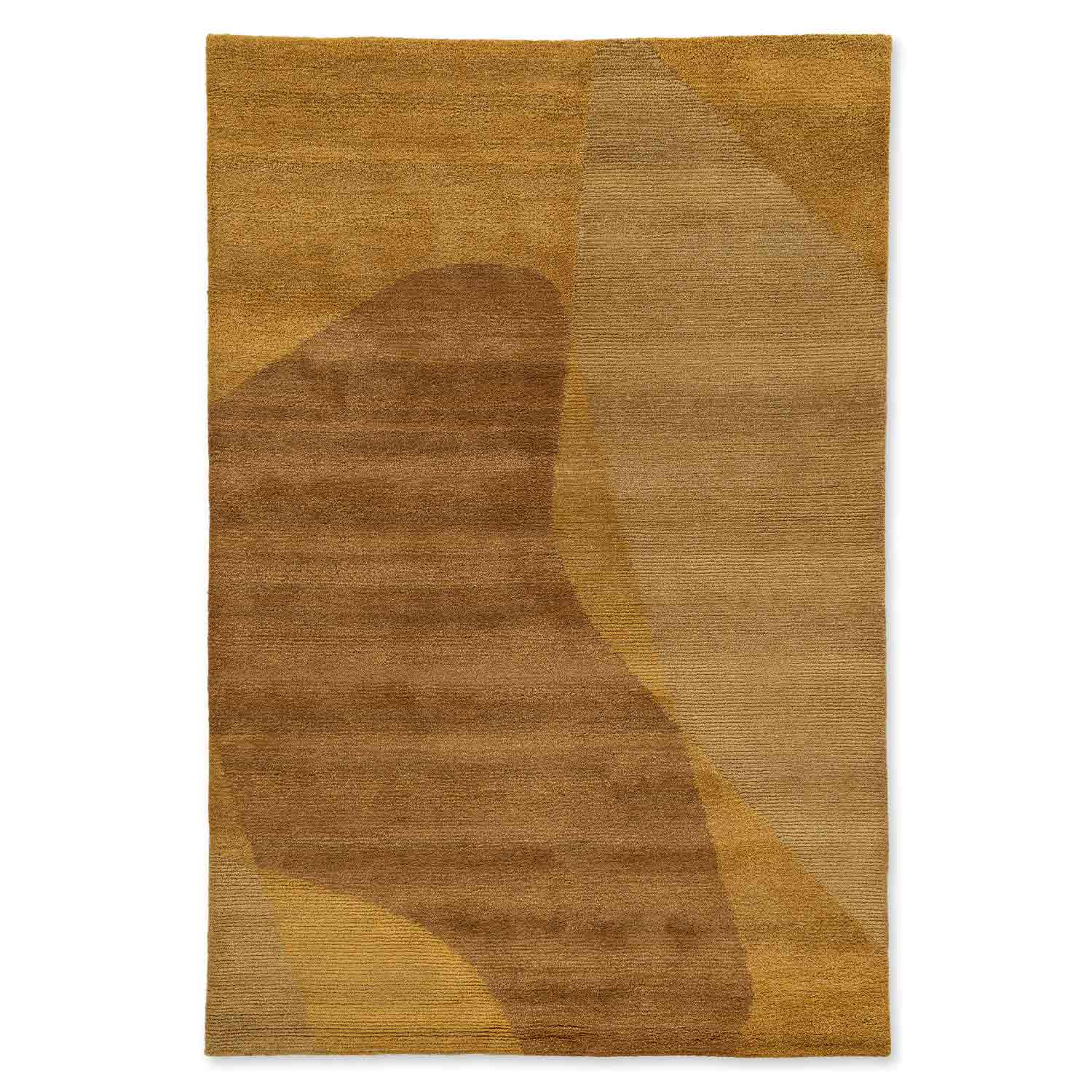 Ashen Hand Tufted Woollen Rug - New Zealand Wool - Hand Tufted - Ajaypee Carpets (Detail)