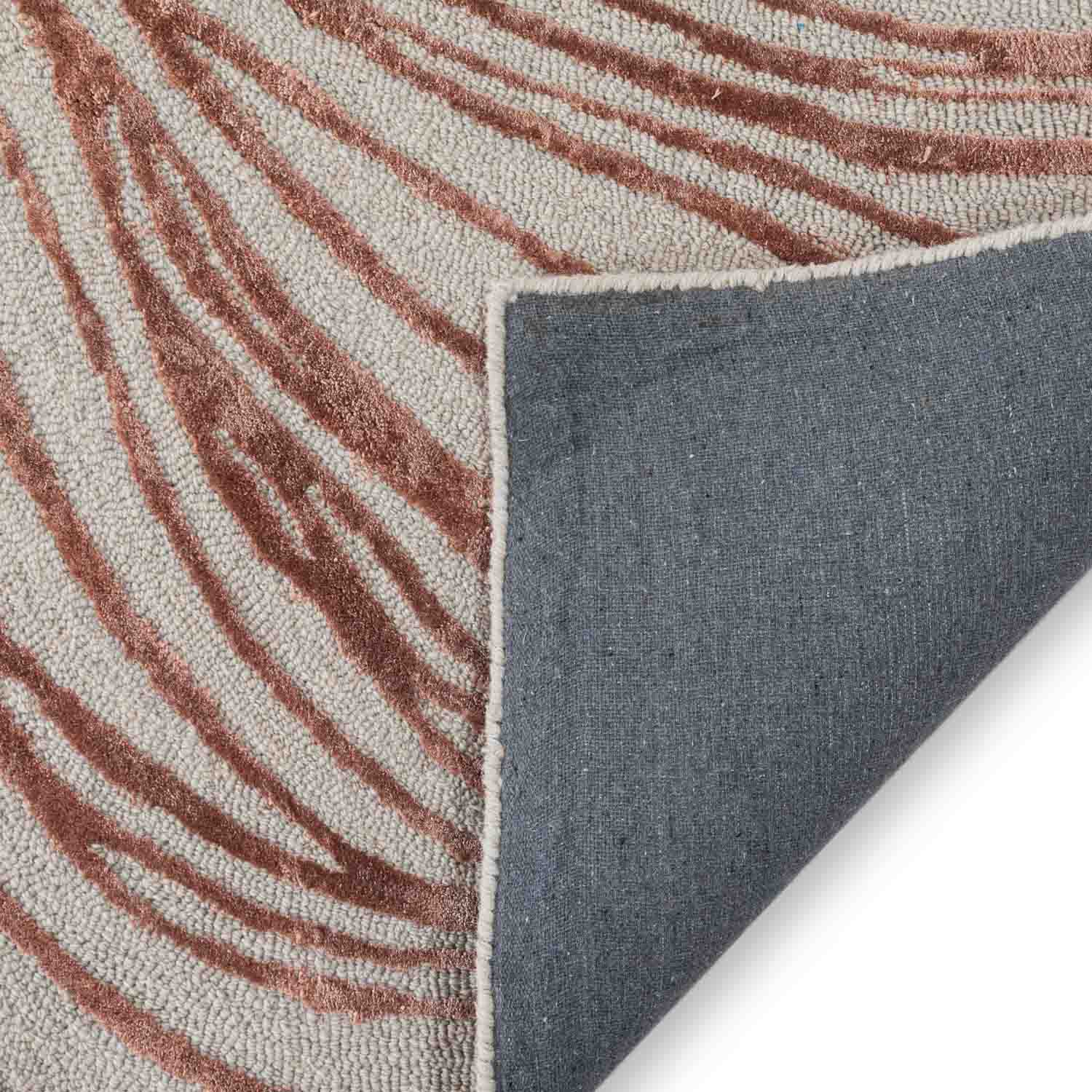 Aton Hand Tufted Woollen And Viscose Rug - Wool & Viscose Blend - Hand Tufted - Ajaypee Carpets (Thumbnail 4)
