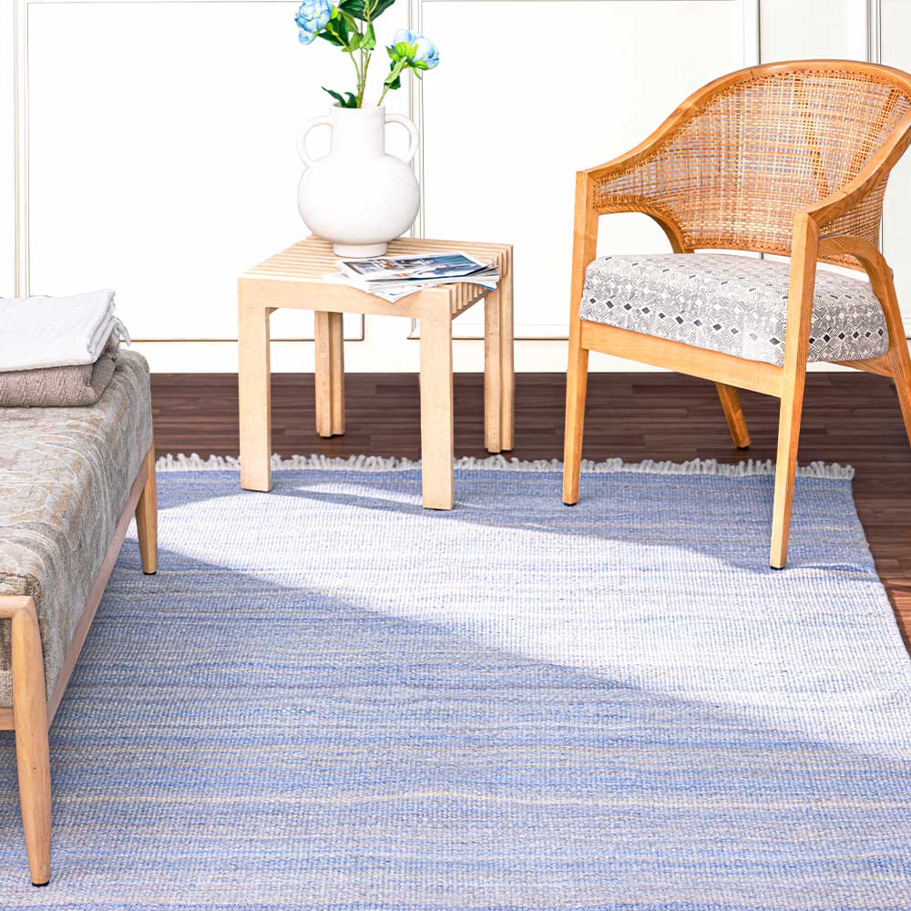 Audle Hand Loom Recycled Polyester Rug - Recycled PET - Hand Woven - Ajaypee Carpets