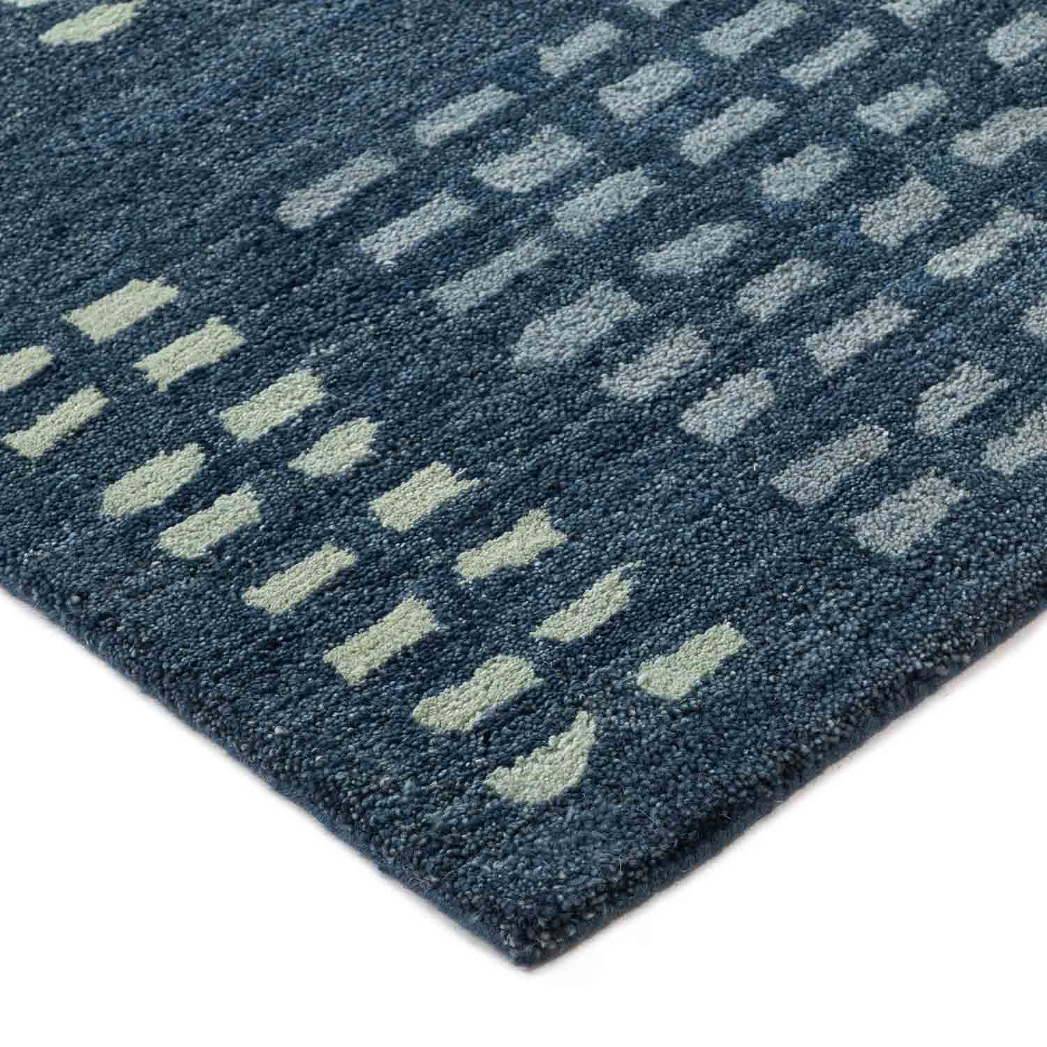 Aura Hand Tufted Woollen Rug - New Zealand Wool - Hand Tufted - Ajaypee Carpets (Detail)
