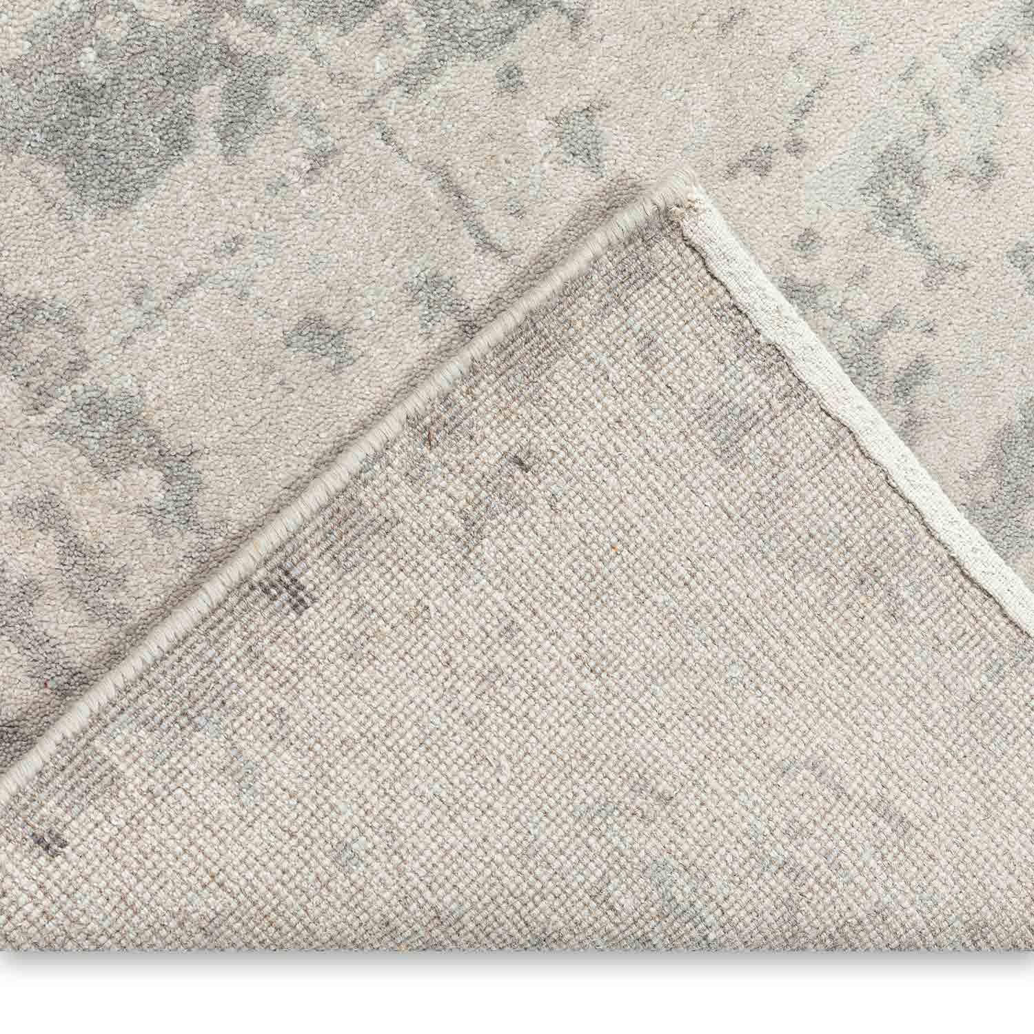 Axar Hand Knotted Woollen  Rug - New Zealand Wool - Hand Knotted - Ajaypee Carpets (Thumbnail 5)