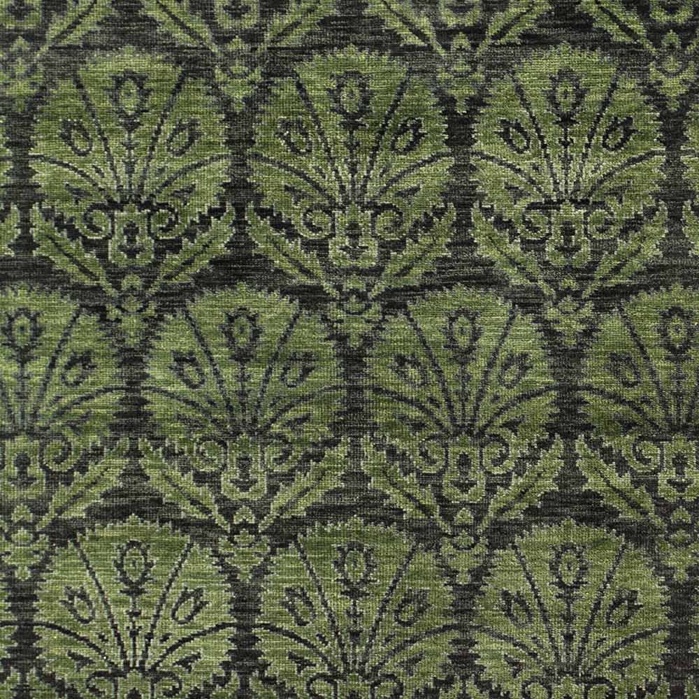 Azul Hand Knotted Woollen Rug - New Zealand Wool - Hand Knotted - Ajaypee Carpets (Thumbnail 3)