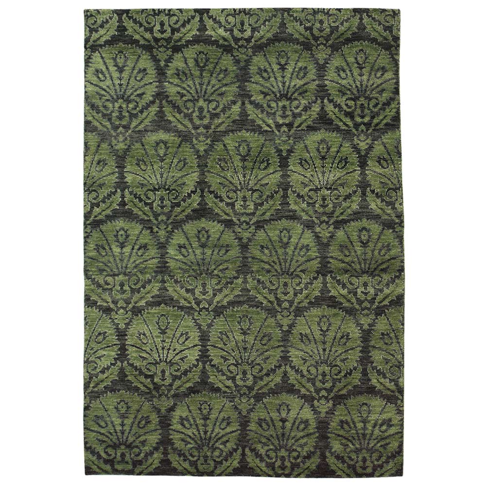 Azul Hand Knotted Woollen Rug - New Zealand Wool - Hand Knotted - Ajaypee Carpets