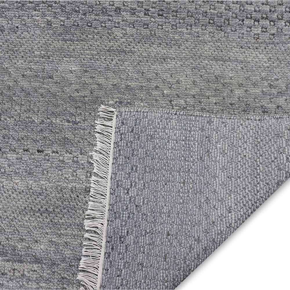 Azula Hand Knotted Woollen And Viscose Rug - Wool & Viscose Blend - Hand Knotted - Ajaypee Carpets (Thumbnail 4)