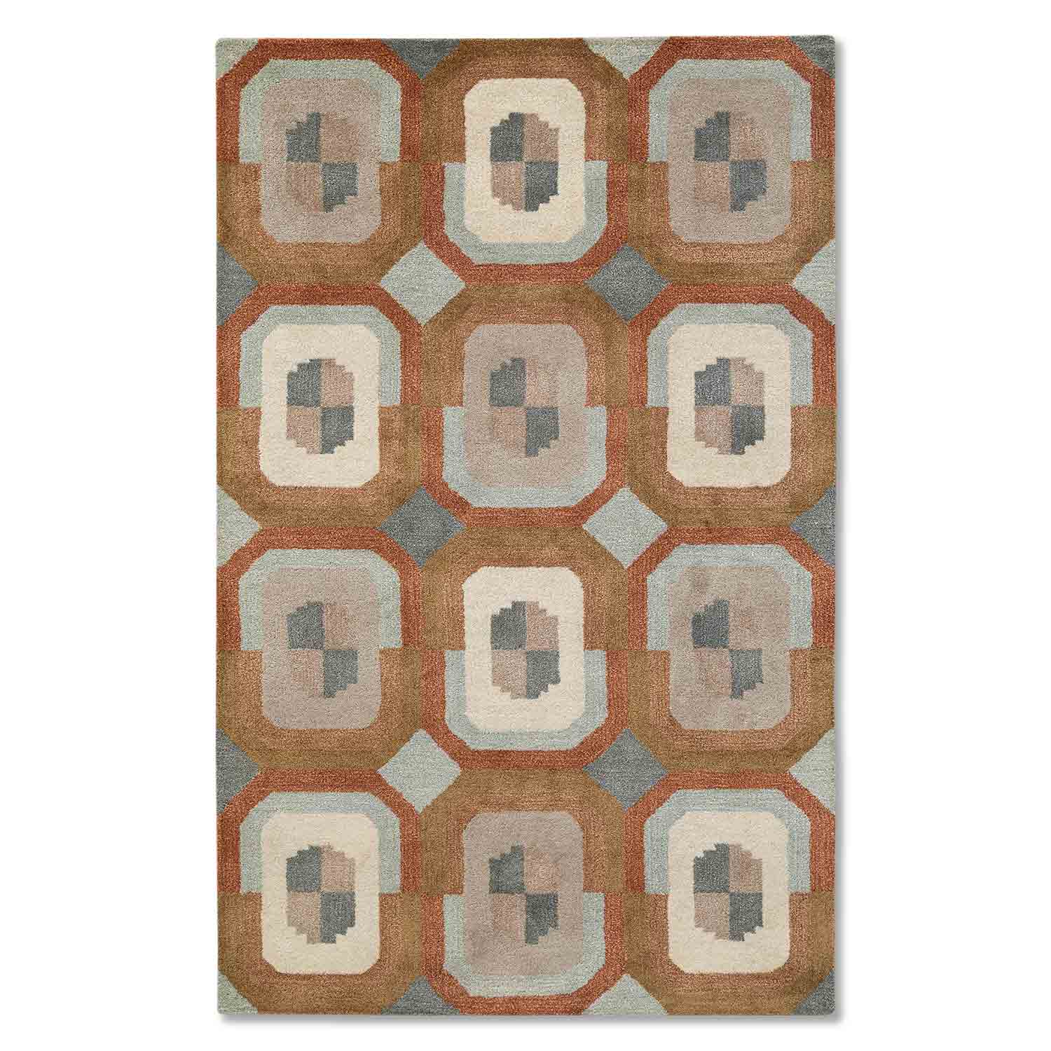 Azuri Hand Tufted Woollen Rug - New Zealand Wool - Hand Tufted - Ajaypee Carpets (Detail)