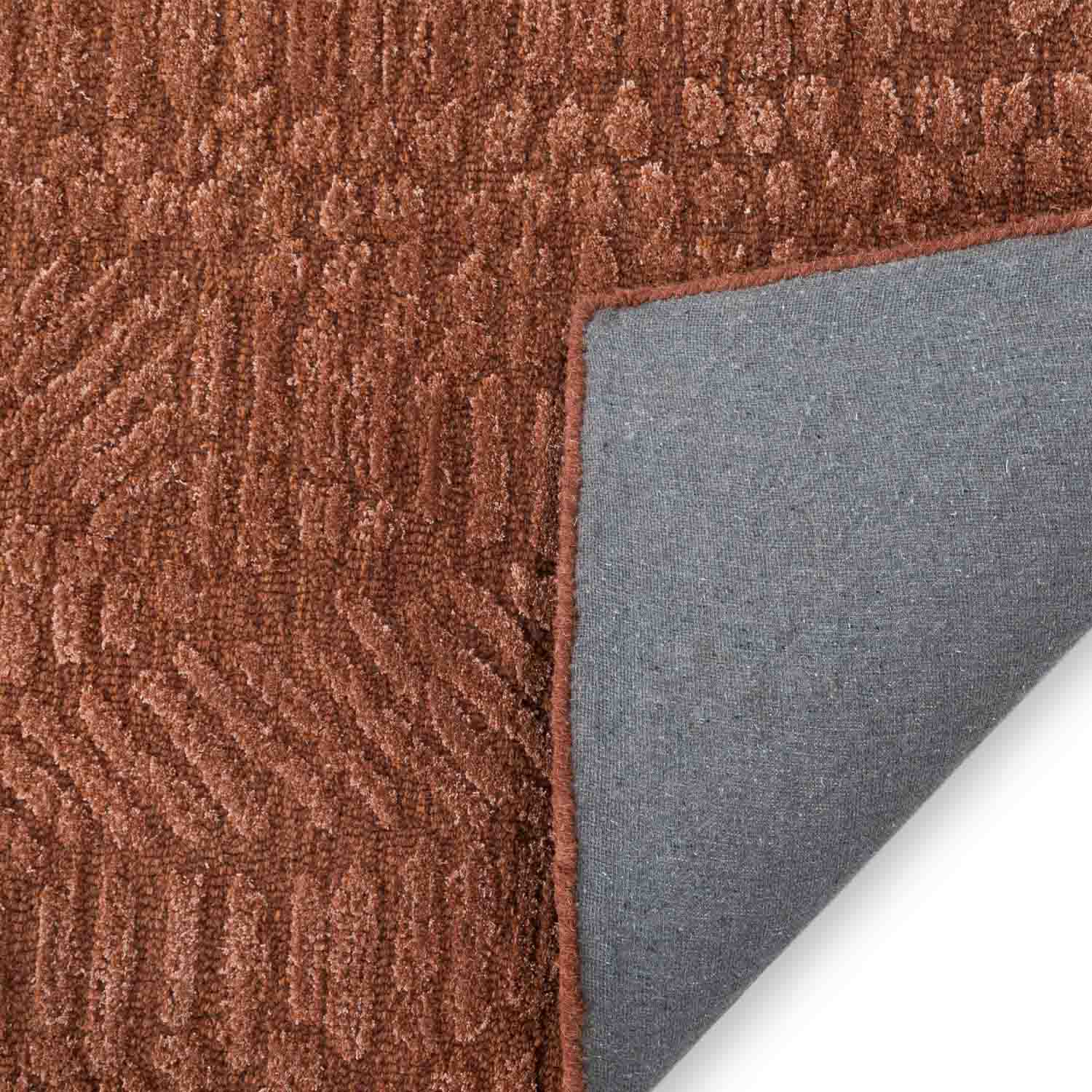 Baahir Hand Tufted Woollen And Viscose Rug - Wool & Viscose Blend - Hand Tufted - Ajaypee Carpets (Thumbnail 5)