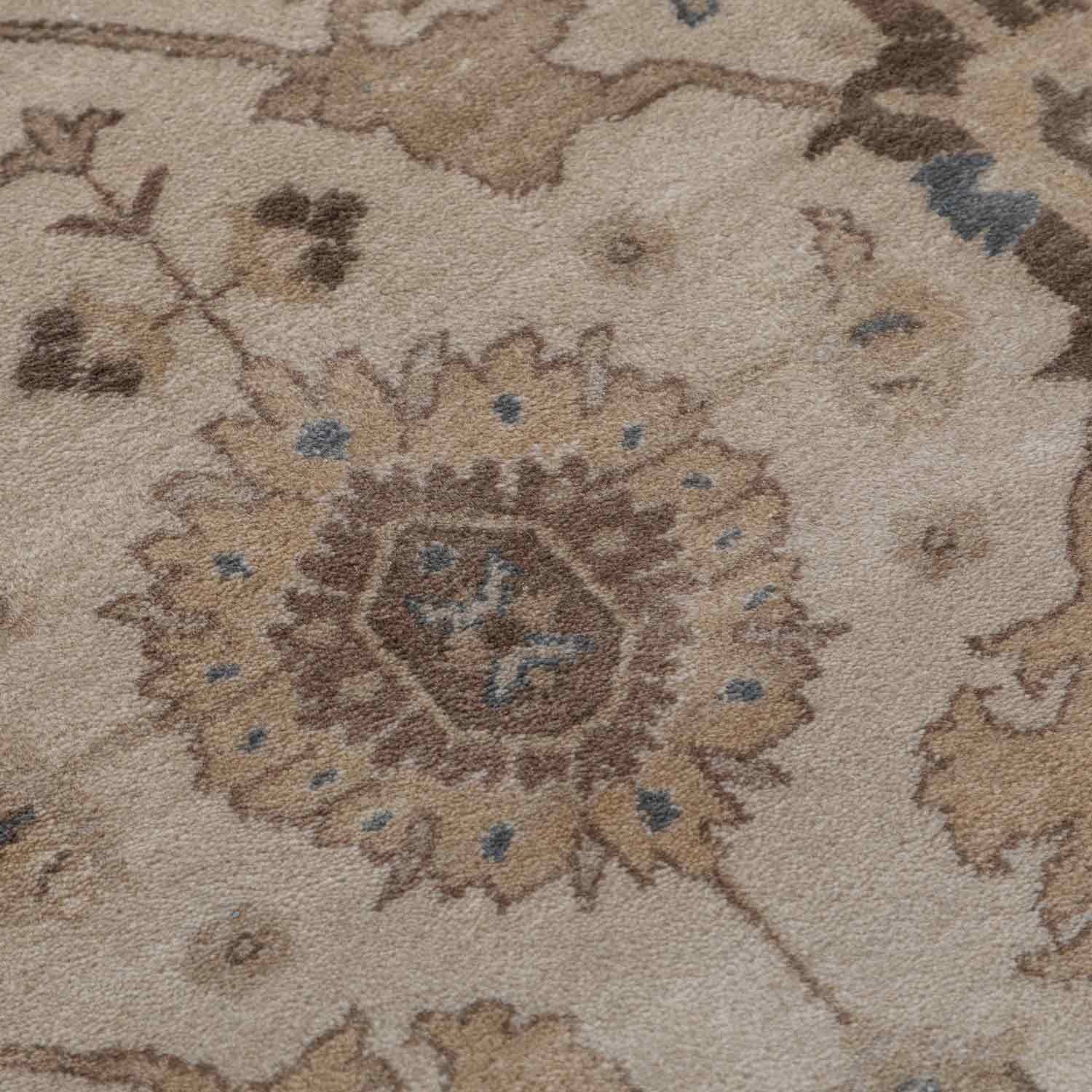 Bakshaish Hand Knotted Woollen Runner - New Zealand Wool - Hand Knotted - Ajaypee Carpets (Thumbnail 3)