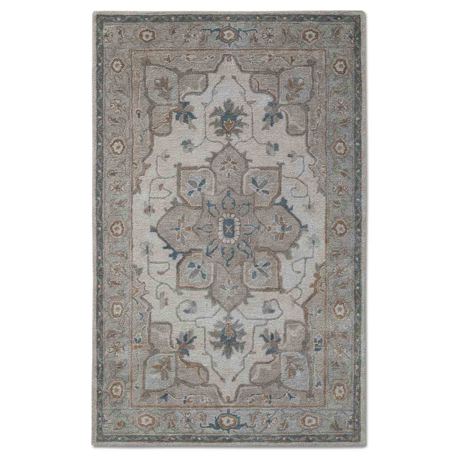 Banophol Hand Tufted Woollen  Rug - New Zealand Wool - Hand Tufted - Ajaypee Carpets
