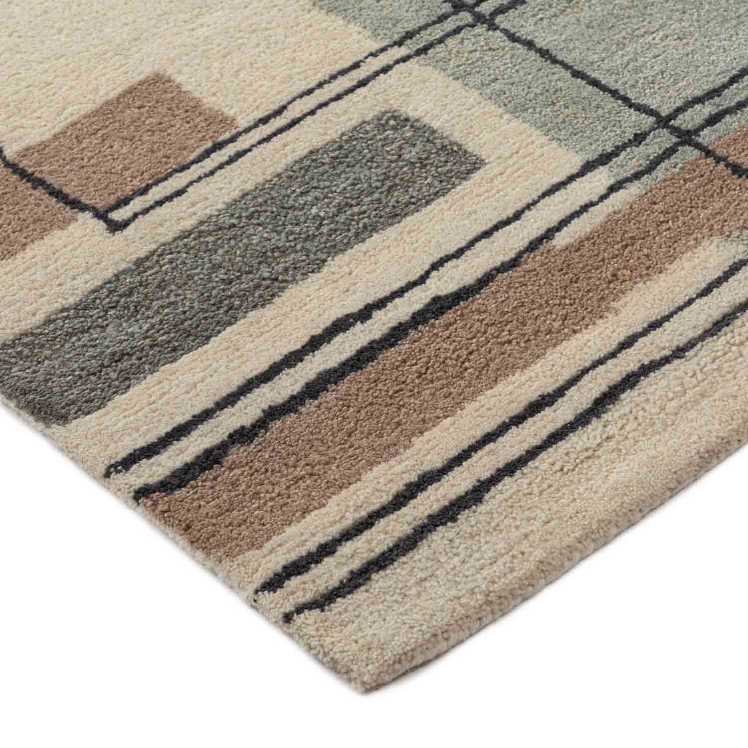 Baramda Hand Tufted Woollen Rug - New Zealand Wool - Hand Tufted - Ajaypee Carpets (Thumbnail 3)