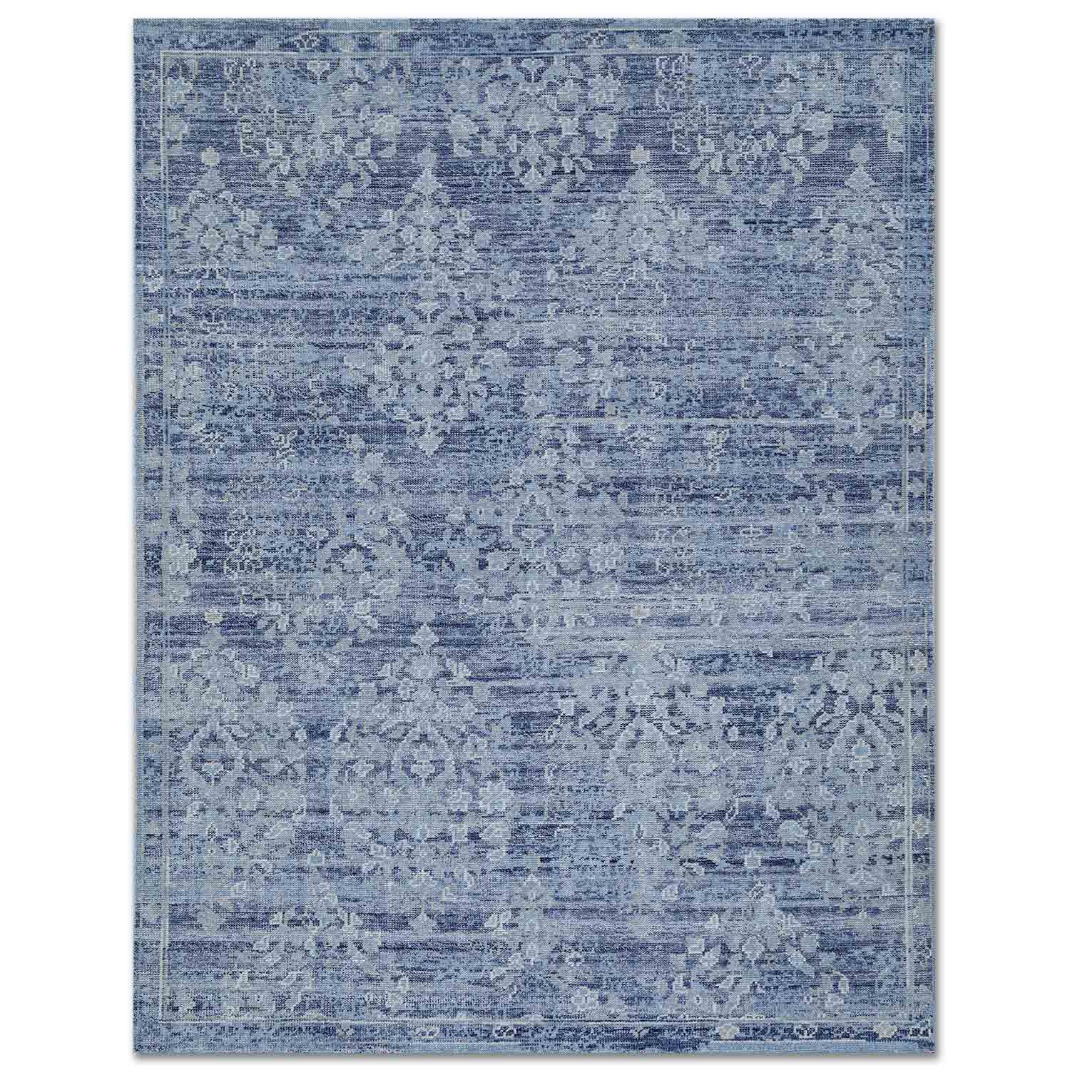 Beach View Hand Knotted Polyester Rug - Recycled PET - Hand Knotted - Ajaypee Carpets