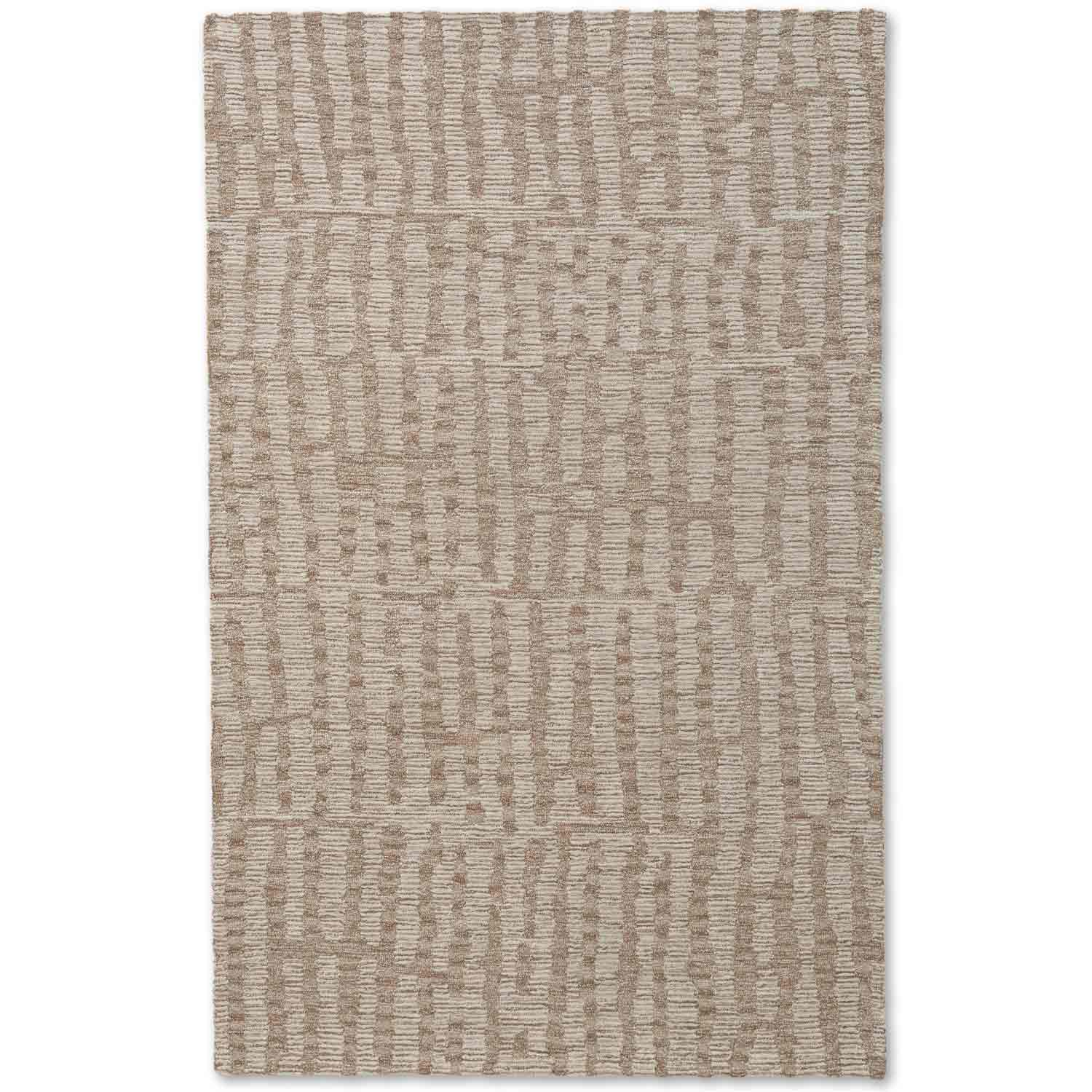 Bean Hand Tufted Woollen  Rug - New Zealand Wool - Hand Tufted - Ajaypee Carpets