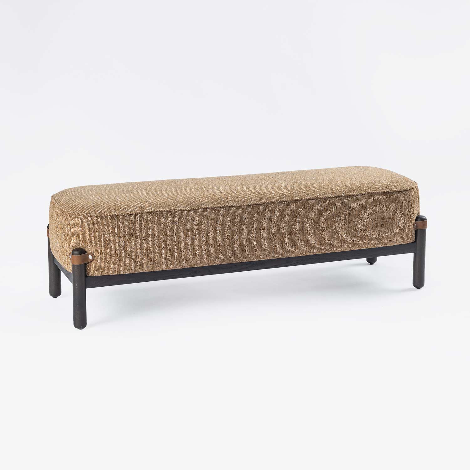Billy Bench- Amber - Pure Silk - Hand Tufted - Ajaypee Carpets (Thumbnail 2)