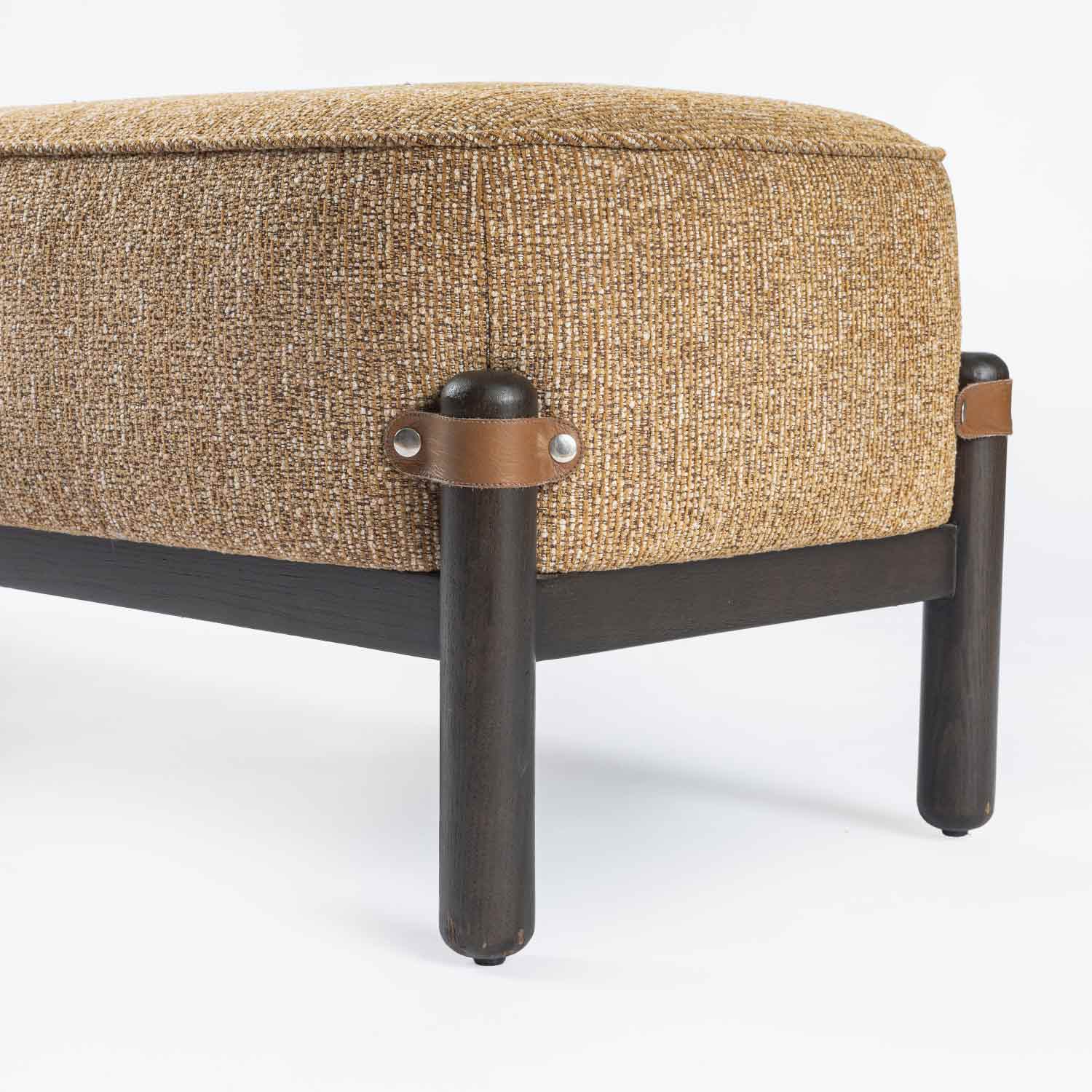 Billy Bench- Amber - Pure Silk - Hand Tufted - Ajaypee Carpets (Thumbnail 4)