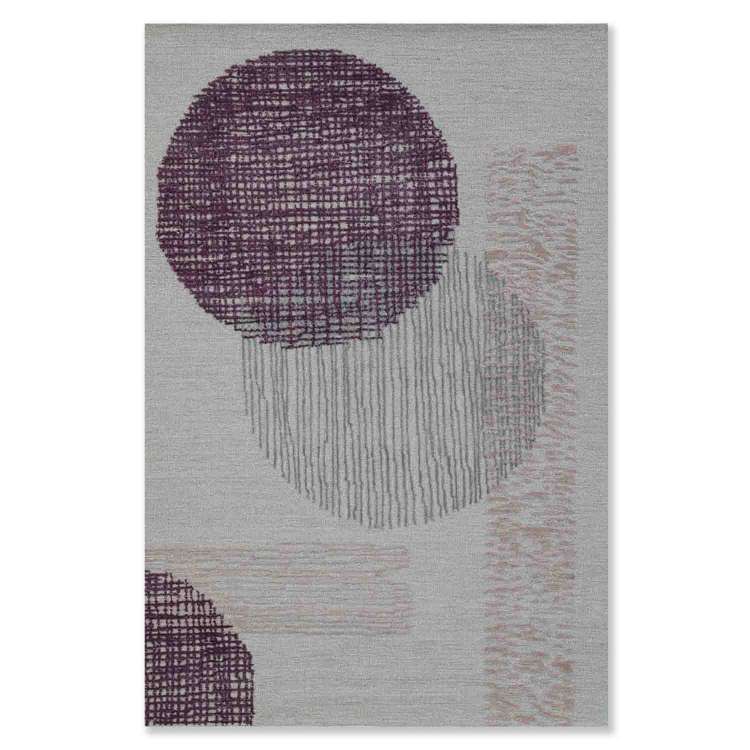 Cairo Hand Tufted Woollen And Viscose Rug - Wool & Viscose Blend - Hand Tufted - Ajaypee Carpets (Thumbnail 2)