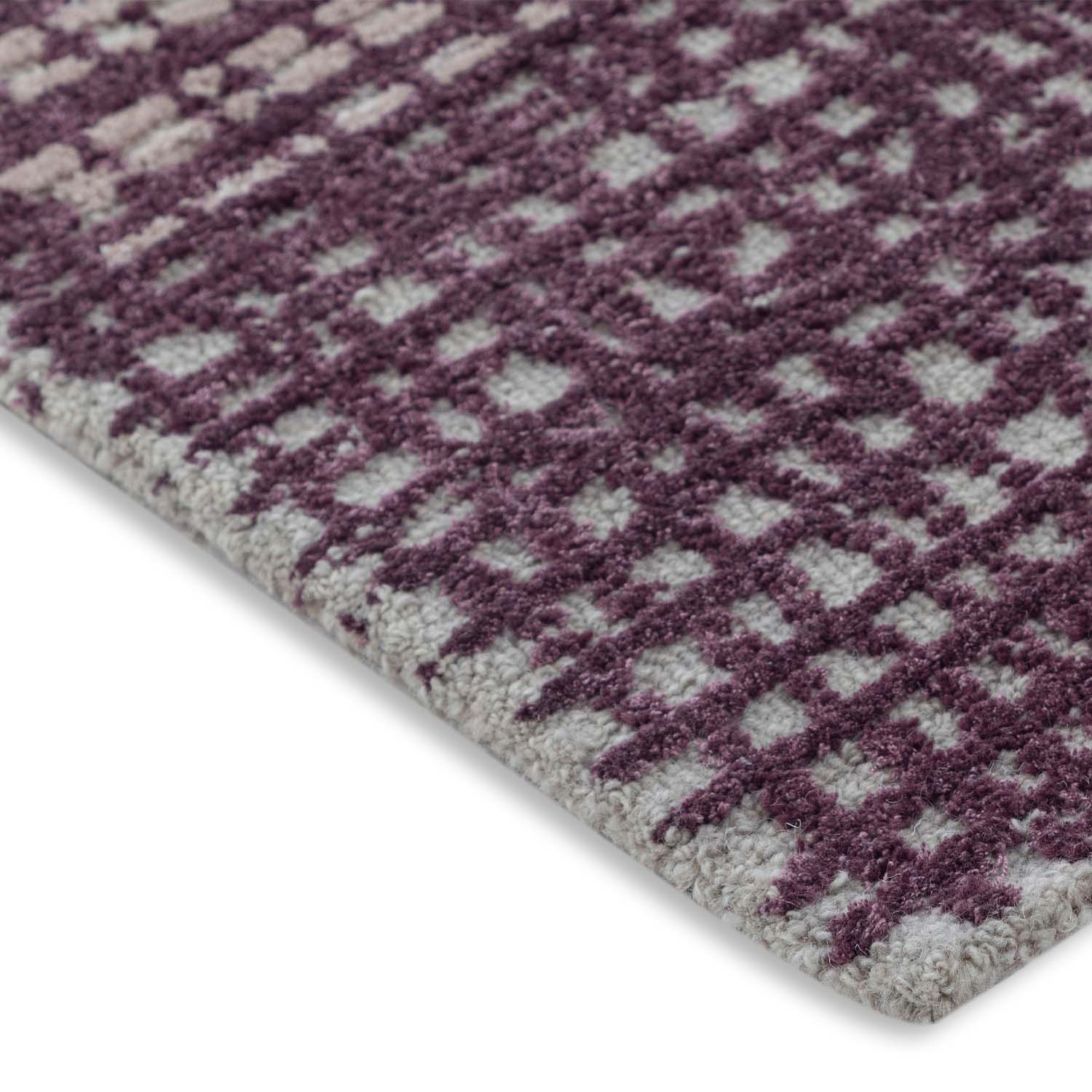 Cairo Hand Tufted Woollen And Viscose Rug - Wool & Viscose Blend - Hand Tufted - Ajaypee Carpets (Thumbnail 4)