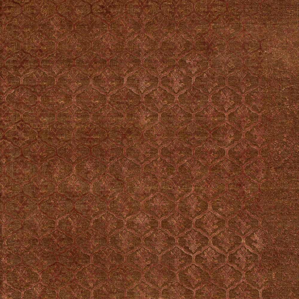 Capre Hand Knotted Silk Rug by Tarun Tahiliani - Pure Silk - Hand Knotted - Ajaypee Carpets (Thumbnail 4)