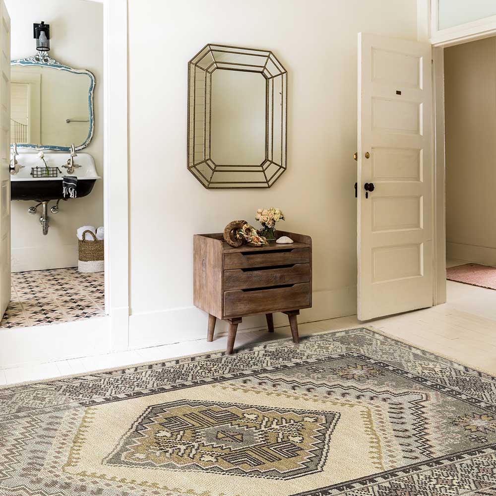 Castlehill Hand Knotted Woollen Rug - New Zealand Wool - Hand Knotted - Ajaypee Carpets