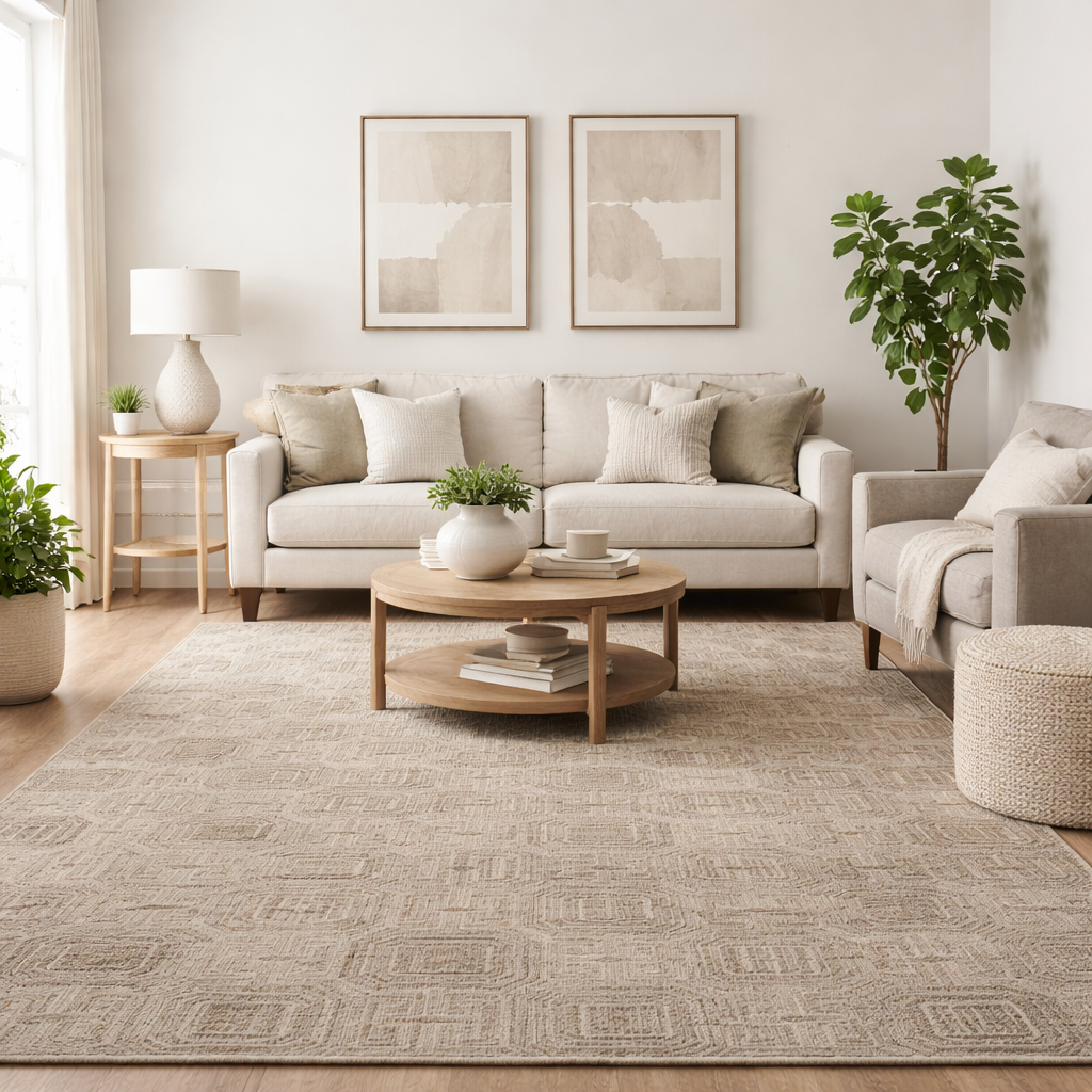 Chalk Floor Hand Tufted Woollen Rug – New Zealand Wool Hand Tufted handmade carpet by Ajaypee Carpets