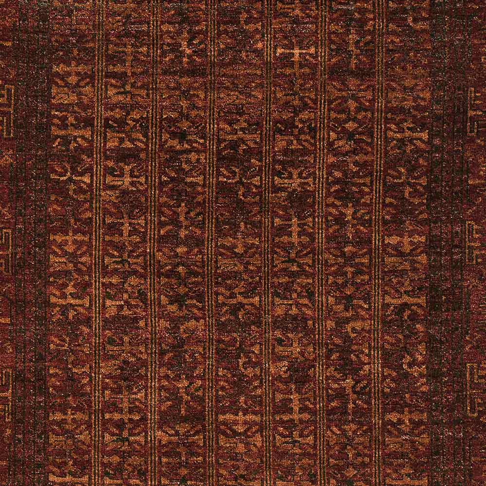 Charikar Hand Knotted Woollen Rug - New Zealand Wool - Hand Knotted - Ajaypee Carpets (Thumbnail 3)