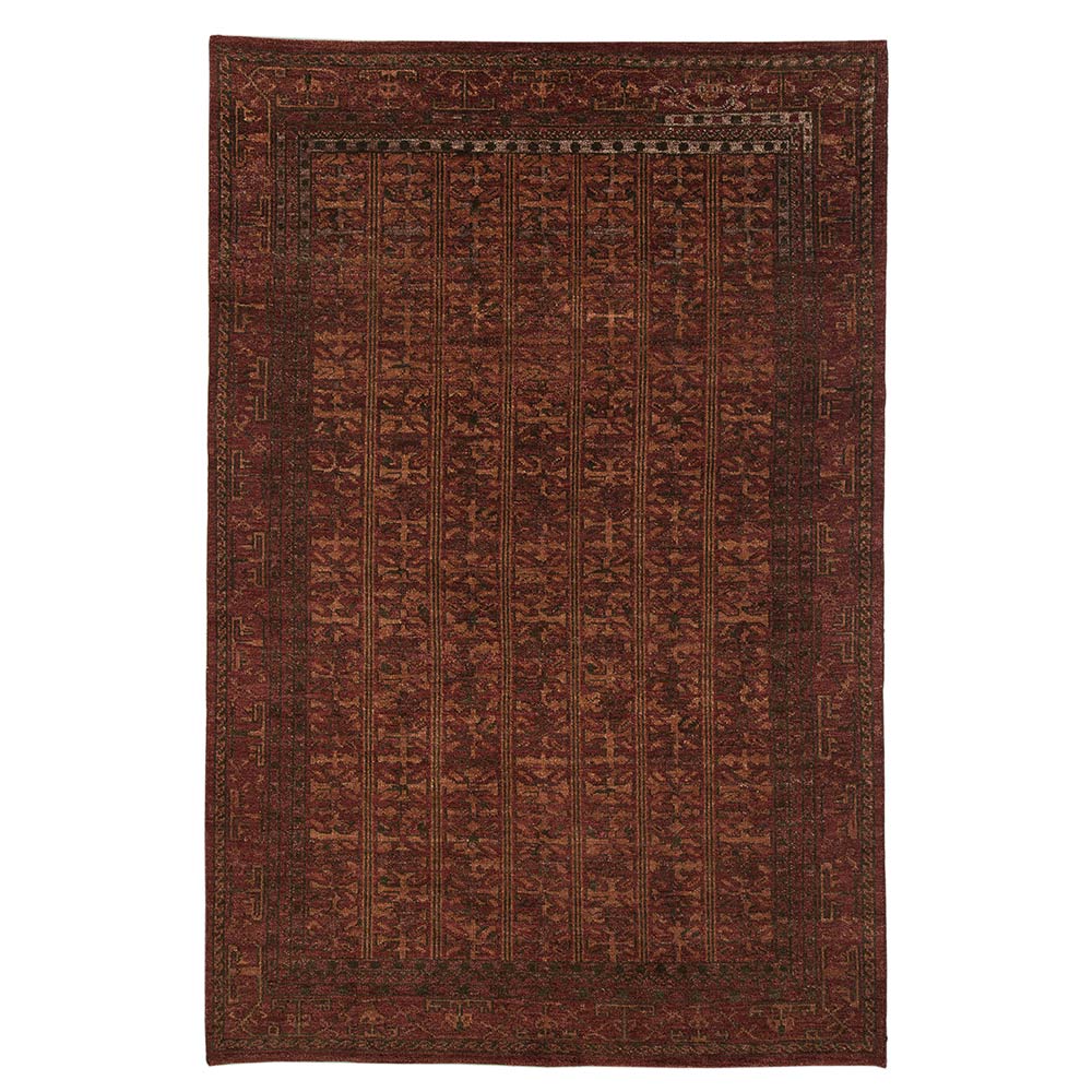 Charikar Hand Knotted Woollen Rug – New Zealand Wool Hand Knotted handmade carpet by Ajaypee Carpets