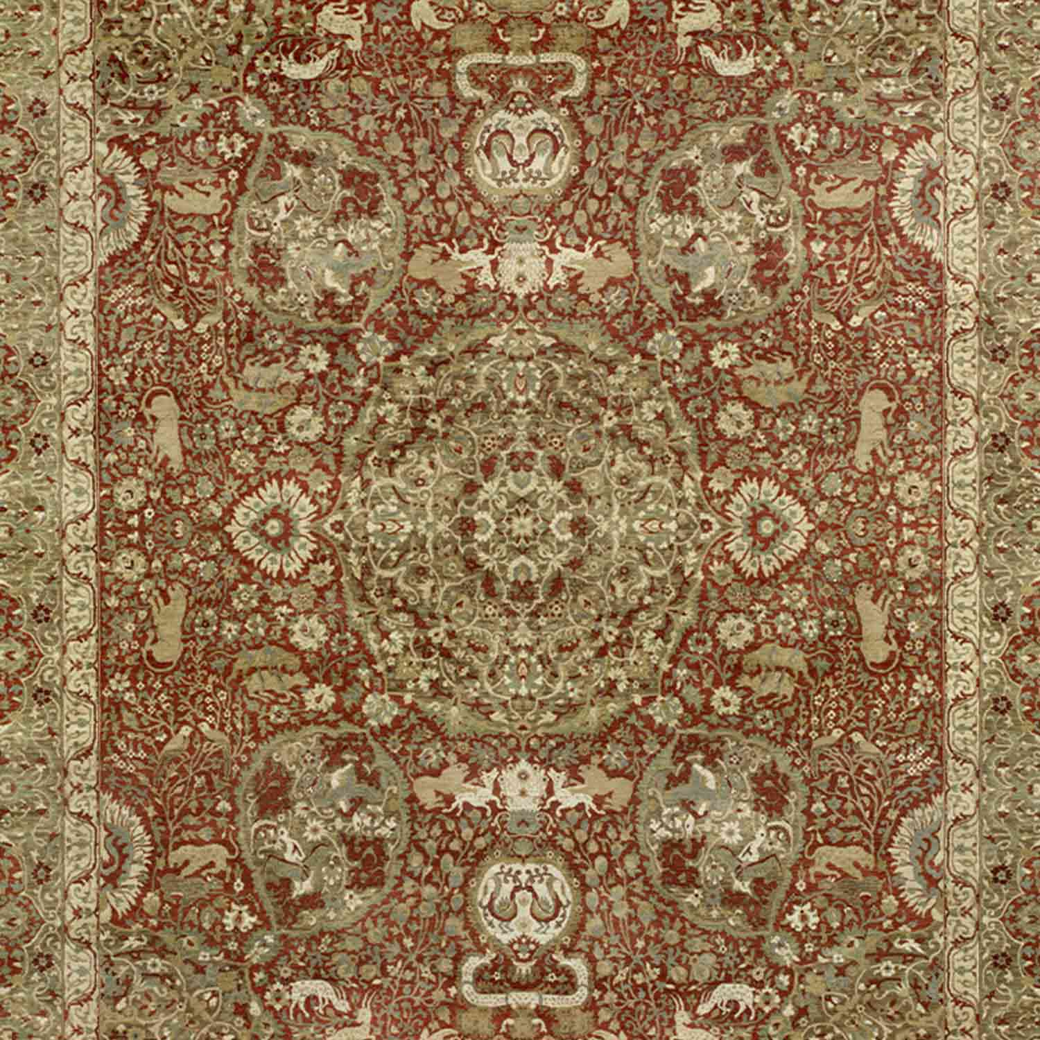 Chelseaa Hand Knotted Woollen Rug - New Zealand Wool - Hand Knotted - Ajaypee Carpets (Thumbnail 2)