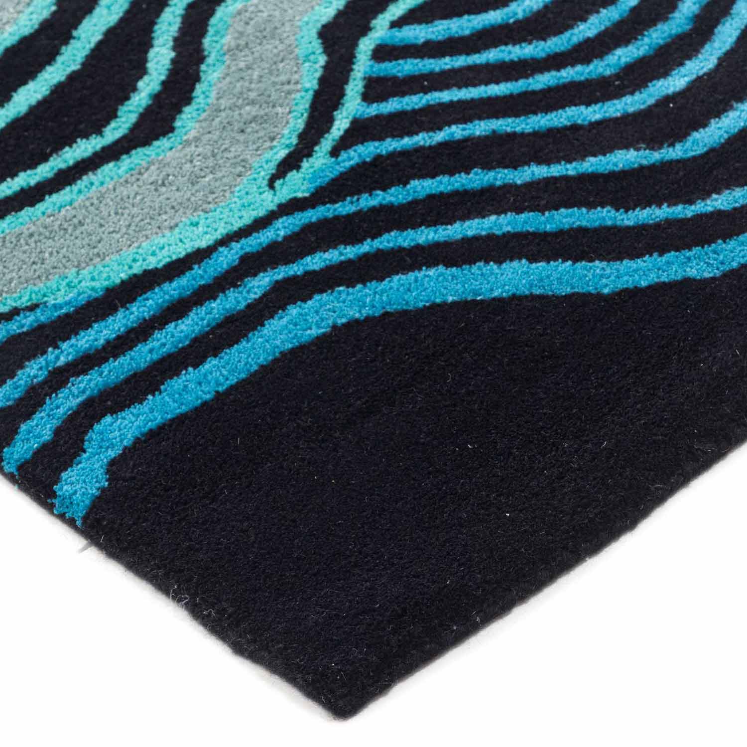Choral Hand Tufted Woollen Rug - New Zealand Wool - Hand Tufted - Ajaypee Carpets (Thumbnail 2)