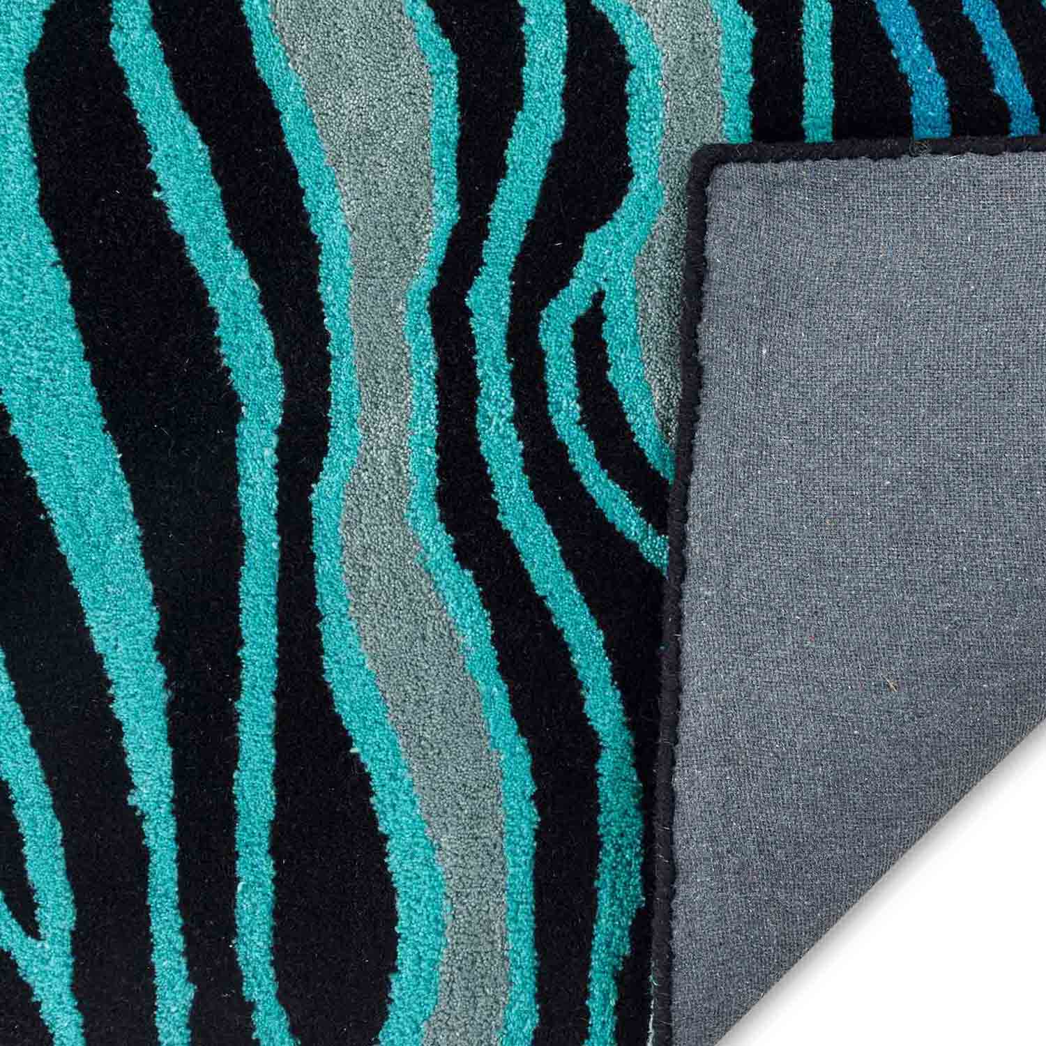 Choral Hand Tufted Woollen Rug - New Zealand Wool - Hand Tufted - Ajaypee Carpets (Thumbnail 5)