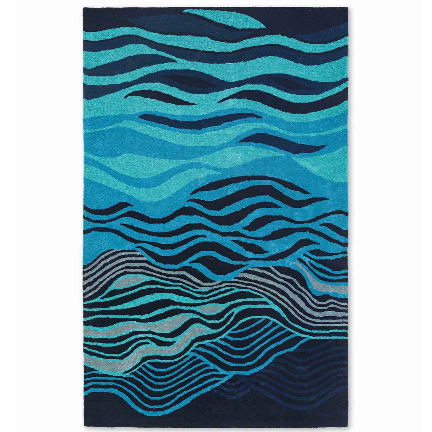 Choral Hand Tufted Woollen Rug – New Zealand Wool Hand Tufted handmade carpet by Ajaypee Carpets