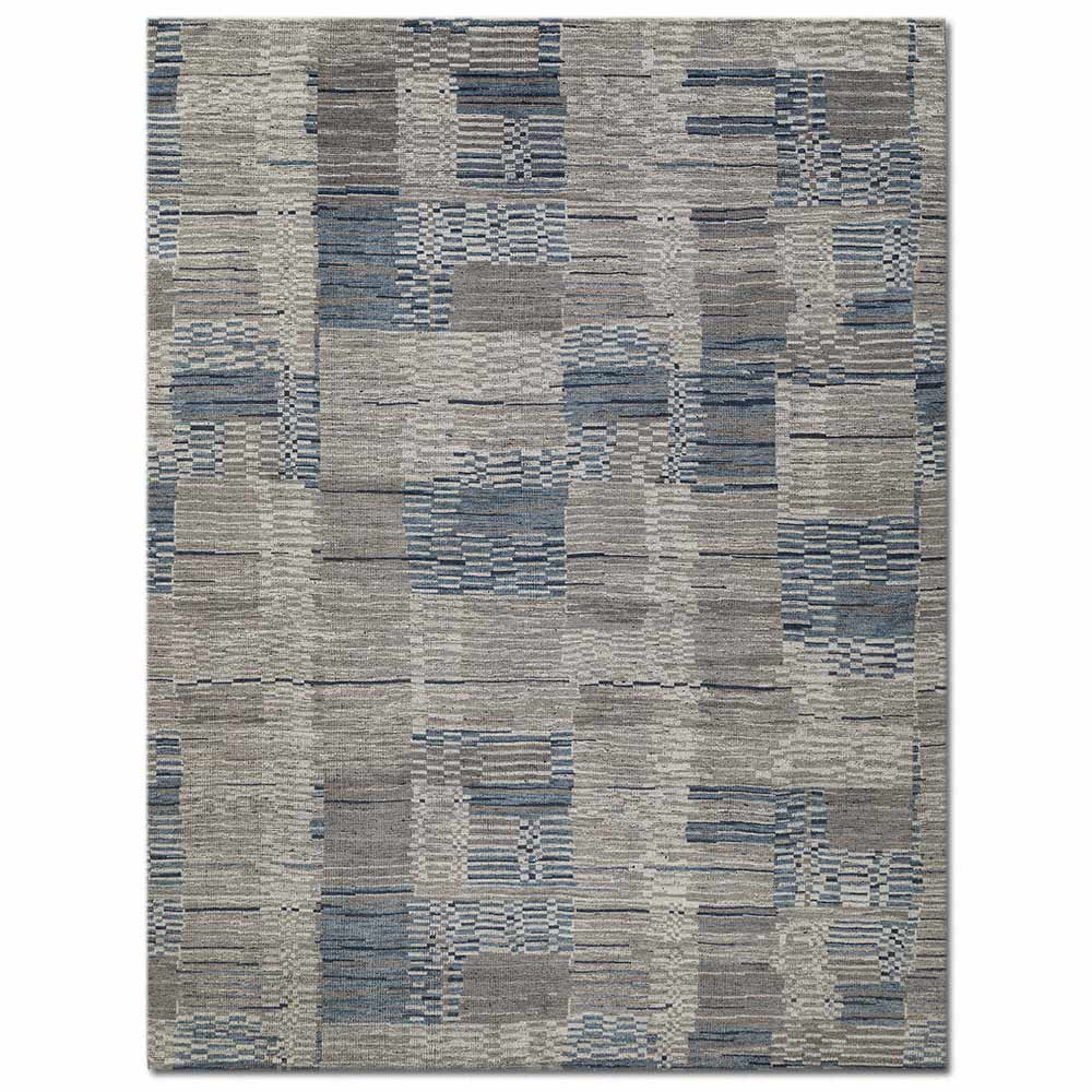 Christina Hand Knotted Woollen Rug - New Zealand Wool - Hand Knotted - Ajaypee Carpets (Detail)