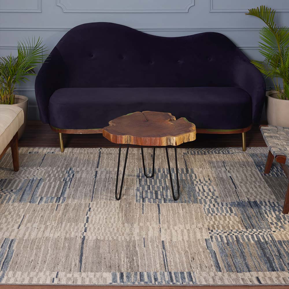Christina Hand Knotted Woollen Rug - New Zealand Wool - Hand Knotted - Ajaypee Carpets