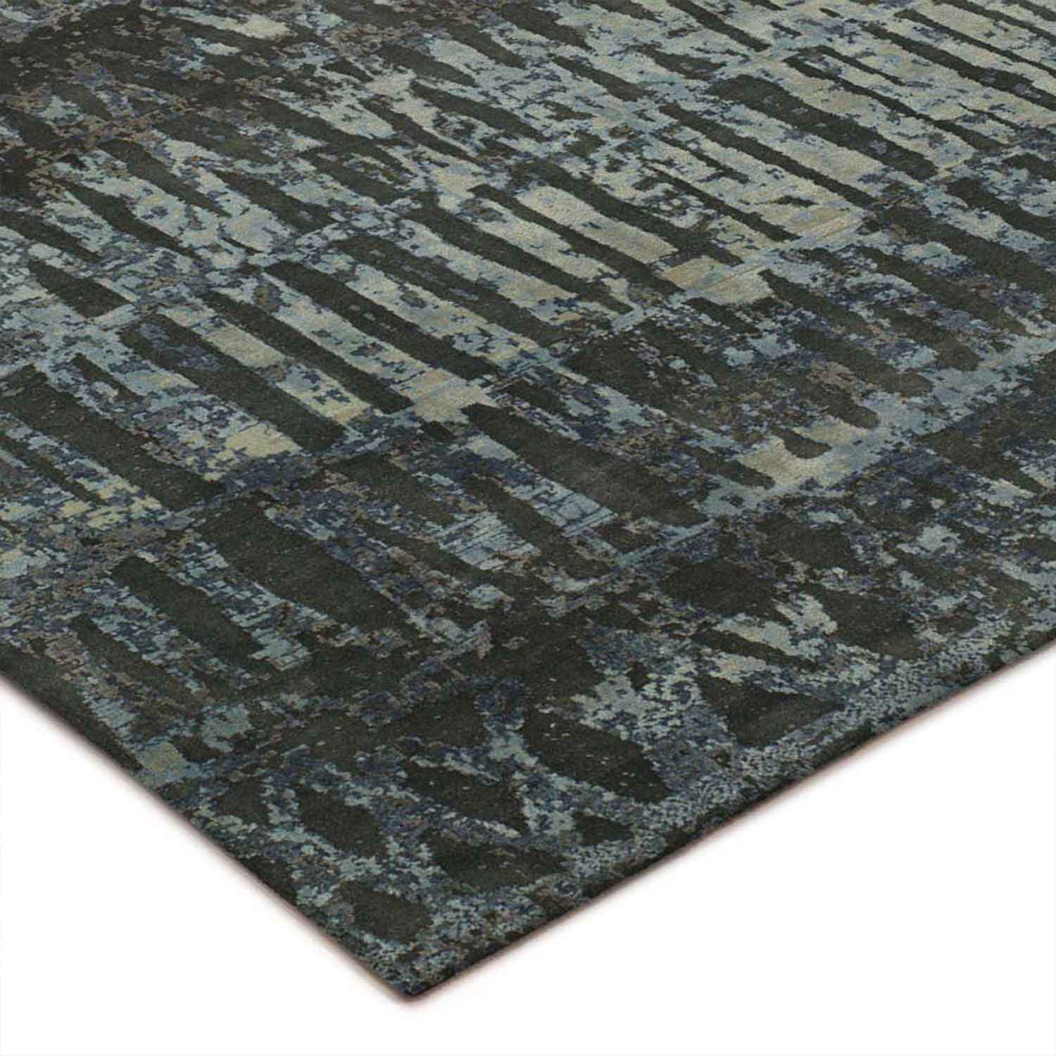 Ciliaaa Hand Knotted Woollen Rug - New Zealand Wool - Hand Knotted - Ajaypee Carpets (Thumbnail 3)