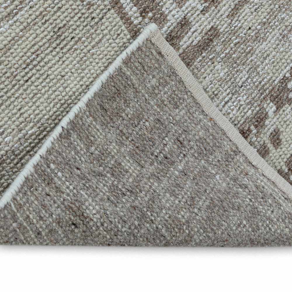 Clementine Hand Knotted Woollen And Viscose Rug - Wool & Viscose Blend - Hand Knotted - Ajaypee Carpets (Thumbnail 4)