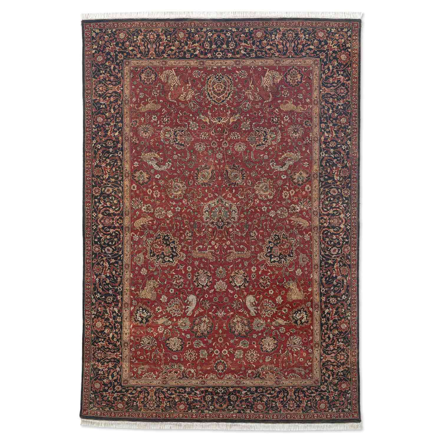 Cloudbend-G Hand Knotted Woollen Rug – New Zealand Wool Hand Knotted handmade carpet by Ajaypee Carpets
