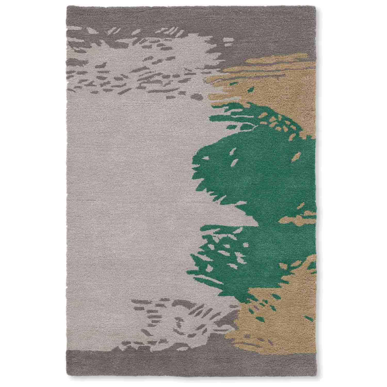 Comu Hand Tufted Woollen And Polyester Rug - Polyester - Hand Tufted - Ajaypee Carpets