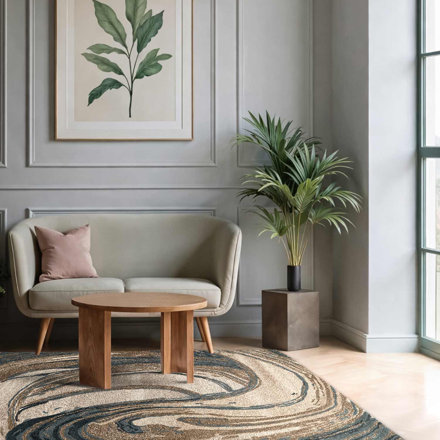 Contour Hand Tufted Wool Rug - New Zealand Wool - Hand Tufted - Ajaypee Carpets (Thumbnail 8)