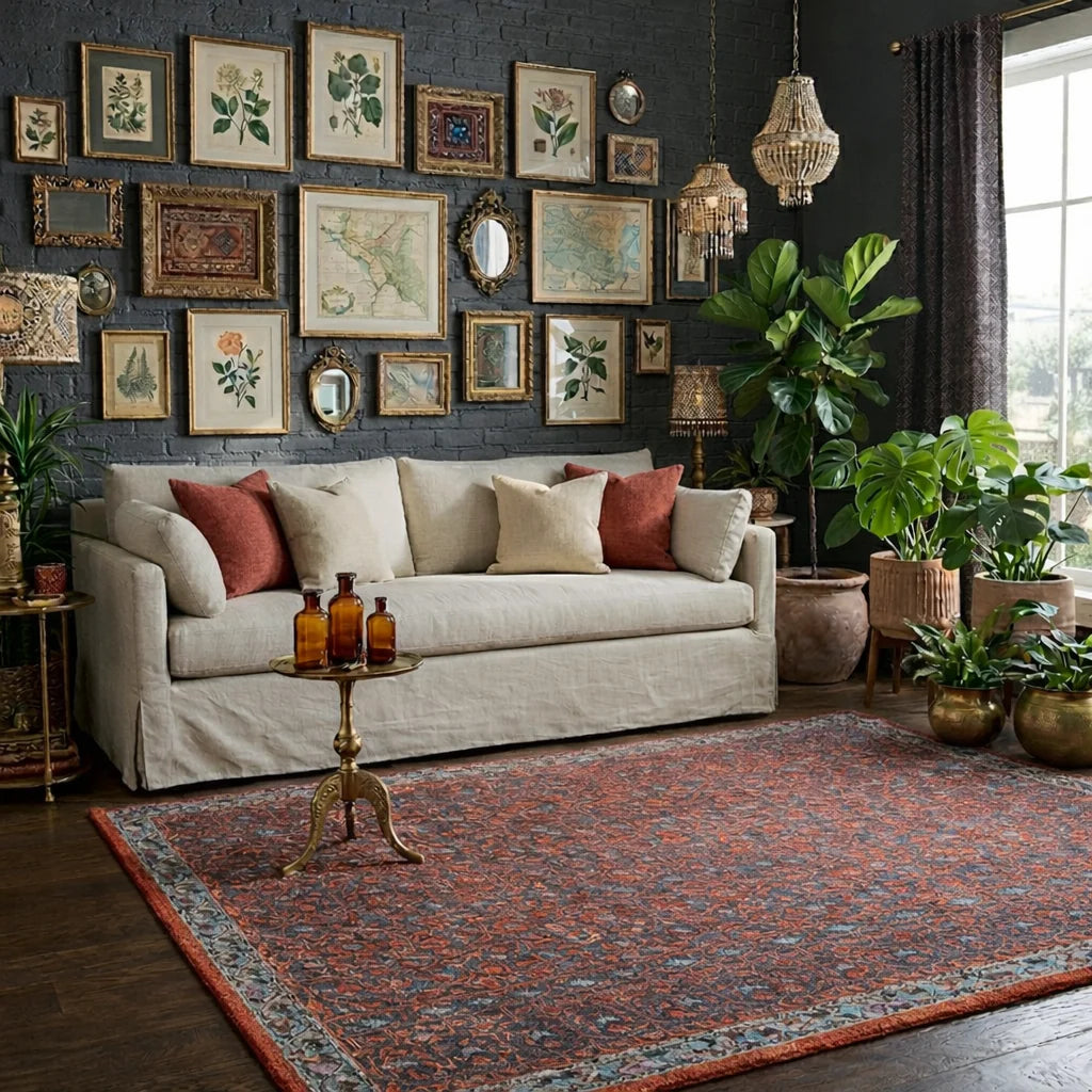 Coptic Hand Tufted Woollen Rug – New Zealand Wool Hand Tufted handmade carpet by Ajaypee Carpets