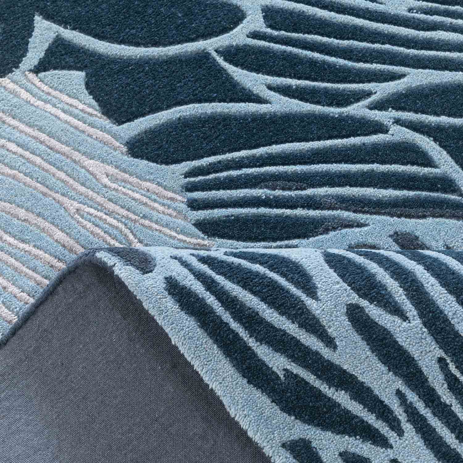 Corra Hand Tufted Woollen And Viscose Runner - Wool & Viscose Blend - Hand Tufted - Ajaypee Carpets (Thumbnail 3)
