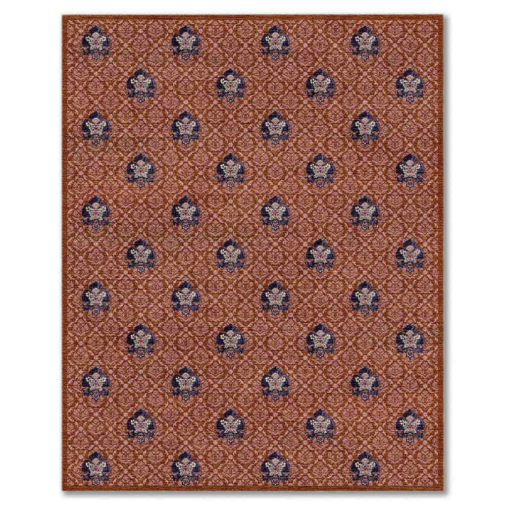 Cosette Hand Knotted Woollen and Viscose Rug - Wool & Viscose Blend - Hand Knotted - Ajaypee Carpets (Thumbnail 2)