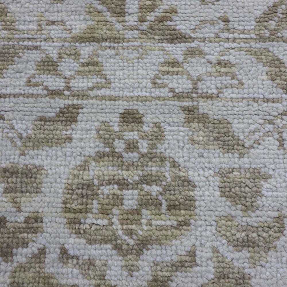 Cullen Hand Knotted Woollen Rug - New Zealand Wool - Hand Knotted - Ajaypee Carpets (Detail)