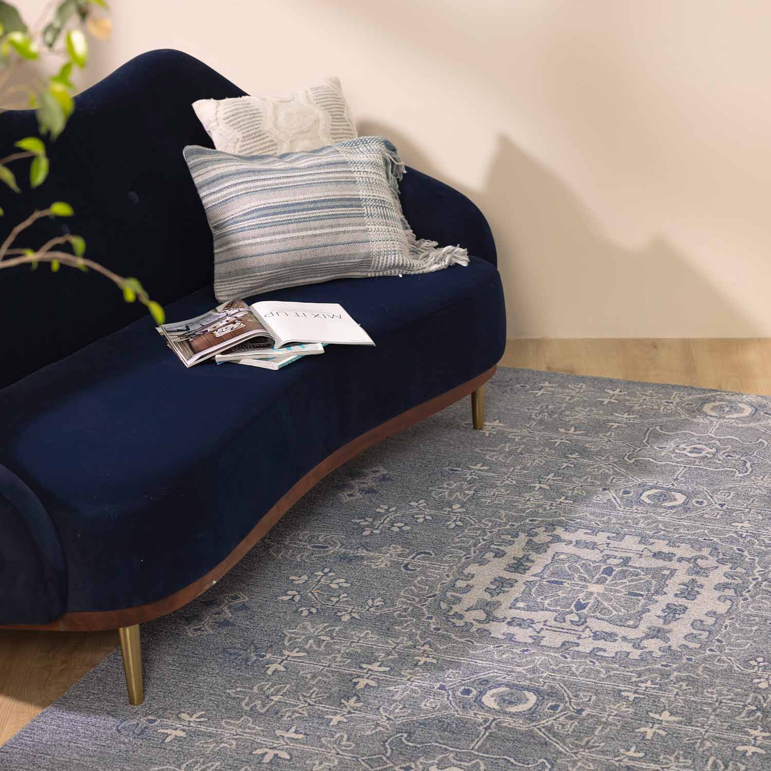 Dalila Hand Tufted Polyester Rug – Recycled PET Hand Tufted handmade carpet by Ajaypee Carpets