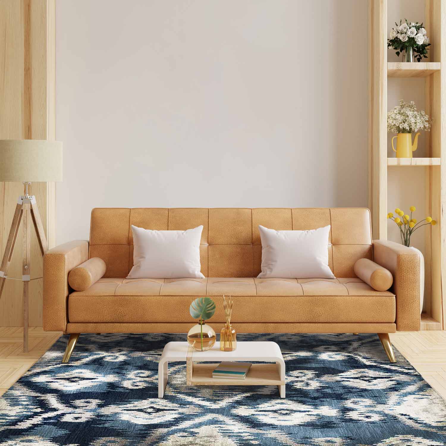 Dariya Hand Knotted Woollen Rug - New Zealand Wool - Hand Knotted - Ajaypee Carpets