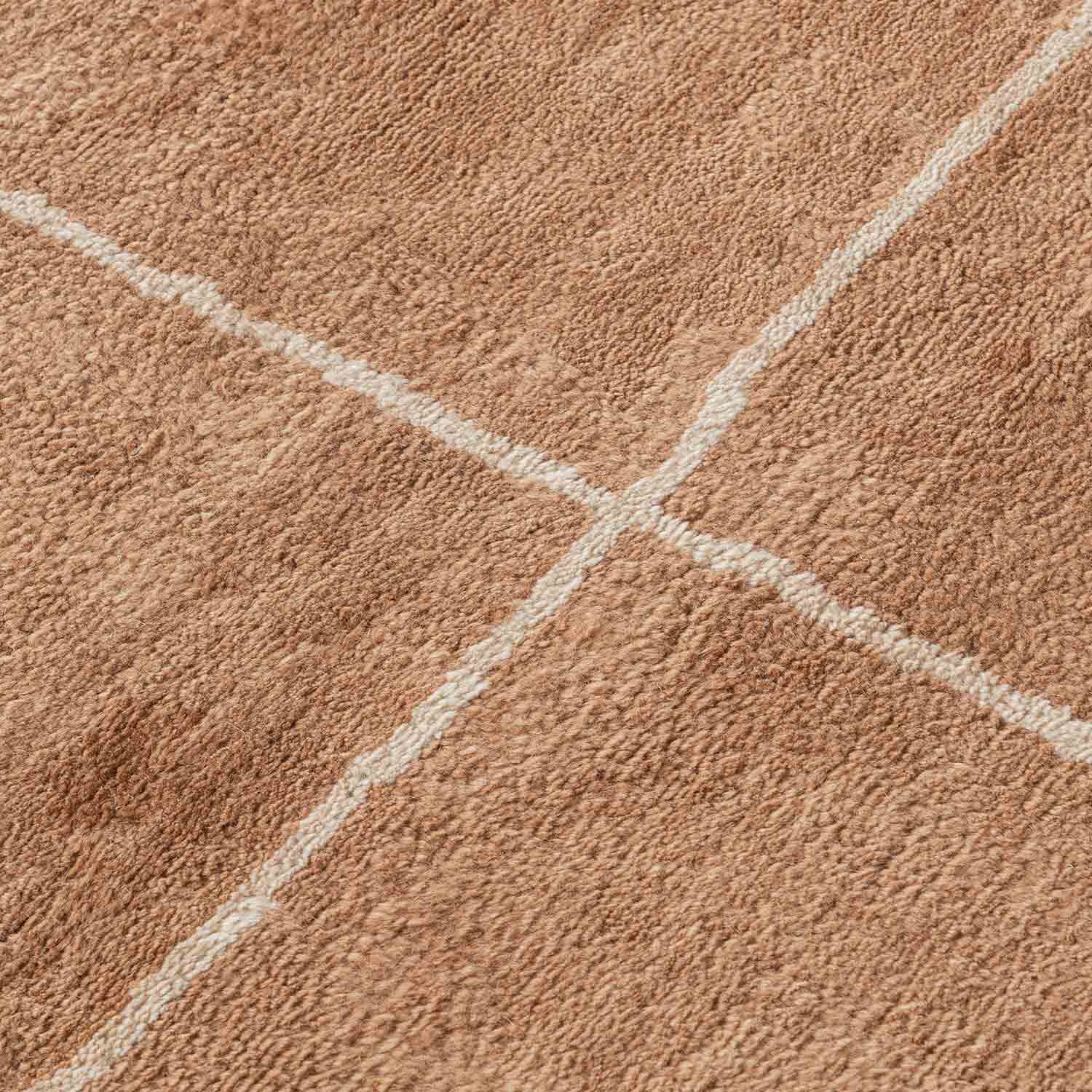 Dewan Hand Tufted Woollen And Viscose Rug - Wool & Viscose Blend - Hand Tufted - Ajaypee Carpets (Thumbnail 2)