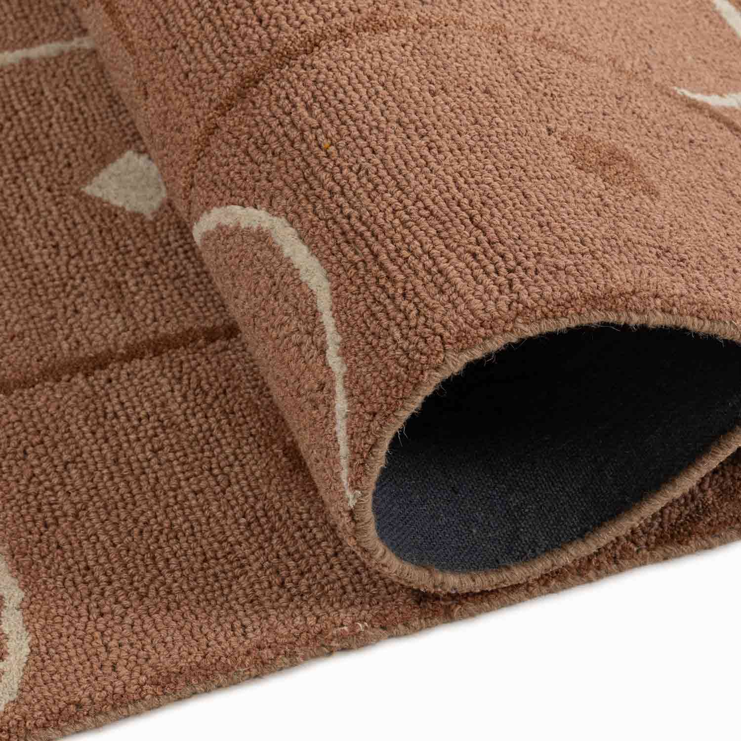 Dewar Hand Tufted Woollen And Viscose Rug - Wool & Viscose Blend - Hand Tufted - Ajaypee Carpets (Thumbnail 3)