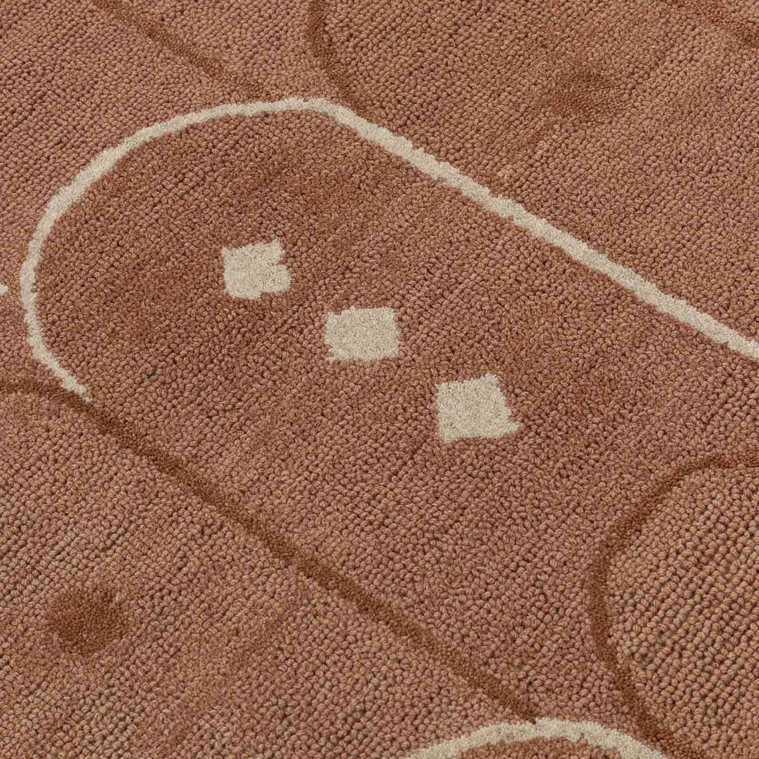 Dewar Hand Tufted Woollen And Viscose Rug - Wool & Viscose Blend - Hand Tufted - Ajaypee Carpets (Thumbnail 4)