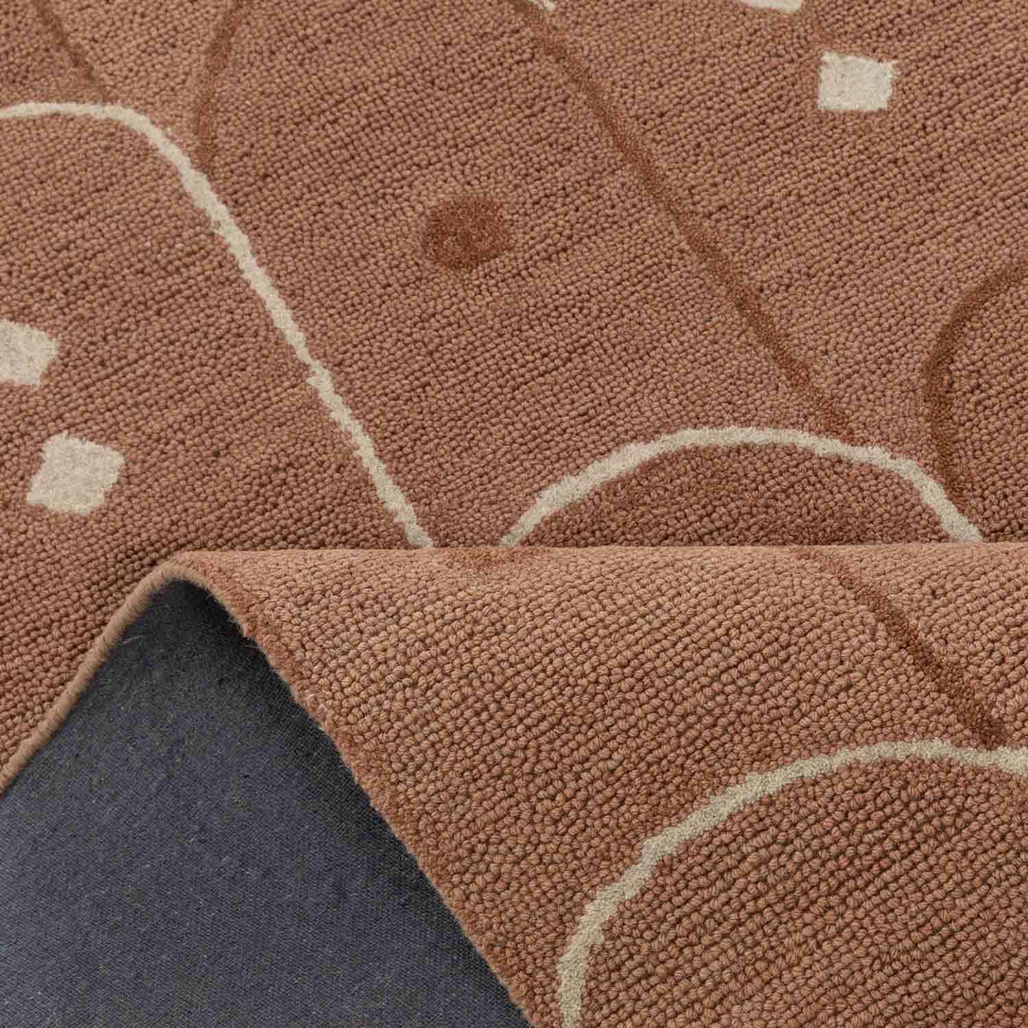 Dewar Hand Tufted Woollen And Viscose Rug - Wool & Viscose Blend - Hand Tufted - Ajaypee Carpets (Thumbnail 5)